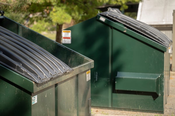 arranging for delivery and pickup of our commercial dumpsters is a simple and straightforward process